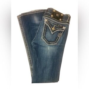 Miss Me Women's Blue Boot Cut Jeans GUC 26